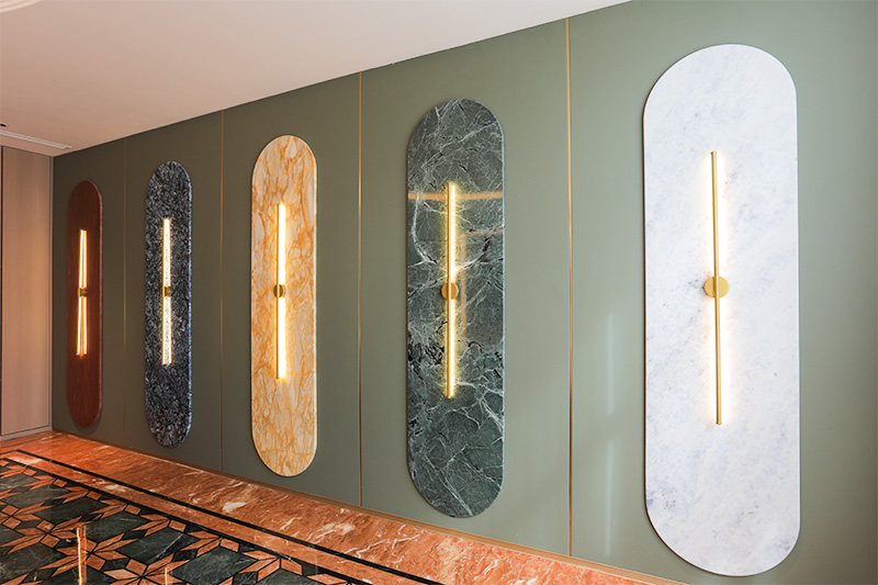 Dekorasyon ng marmol